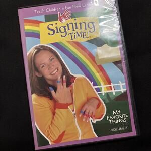 Signing Time Vol. 6 - My Favorite Things (DVD, 2004)